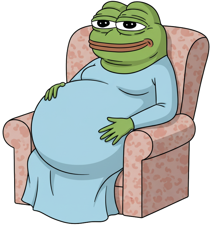 Pregnant Pepe
